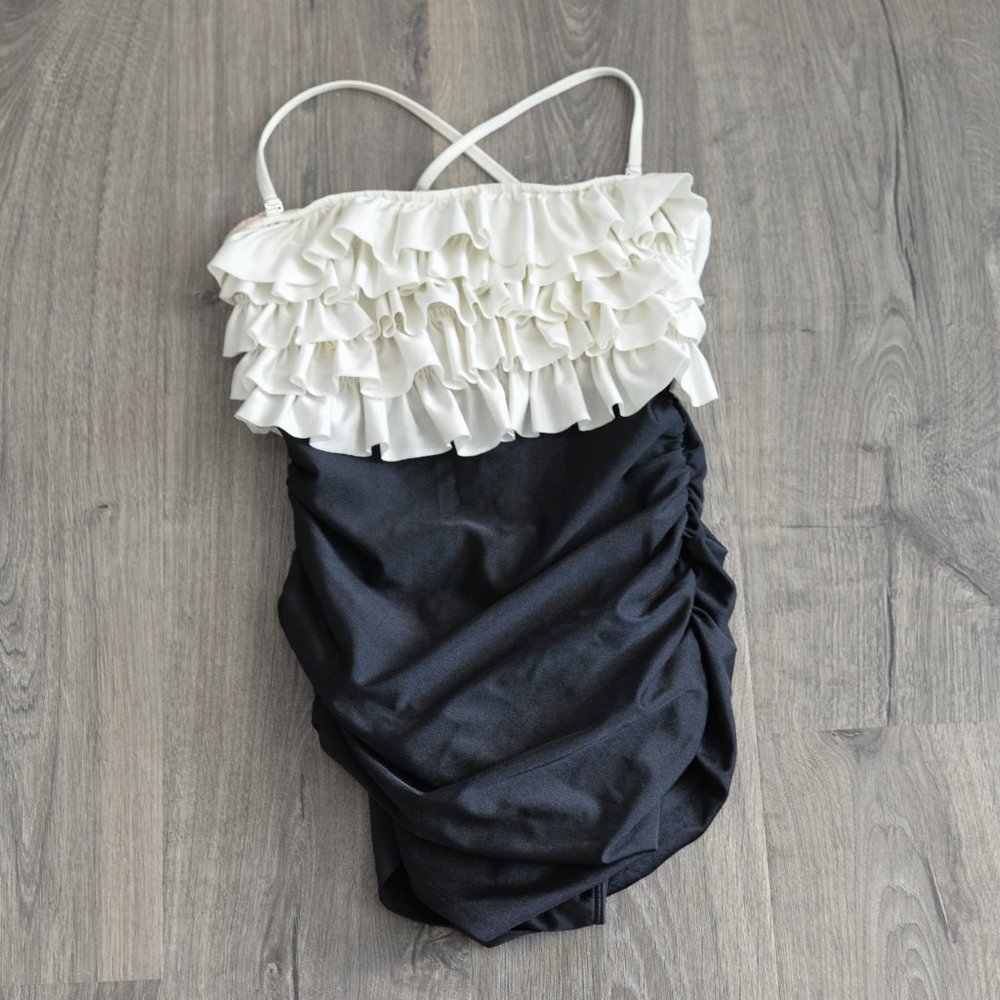 Albion fit Retro Style one piece suit xs